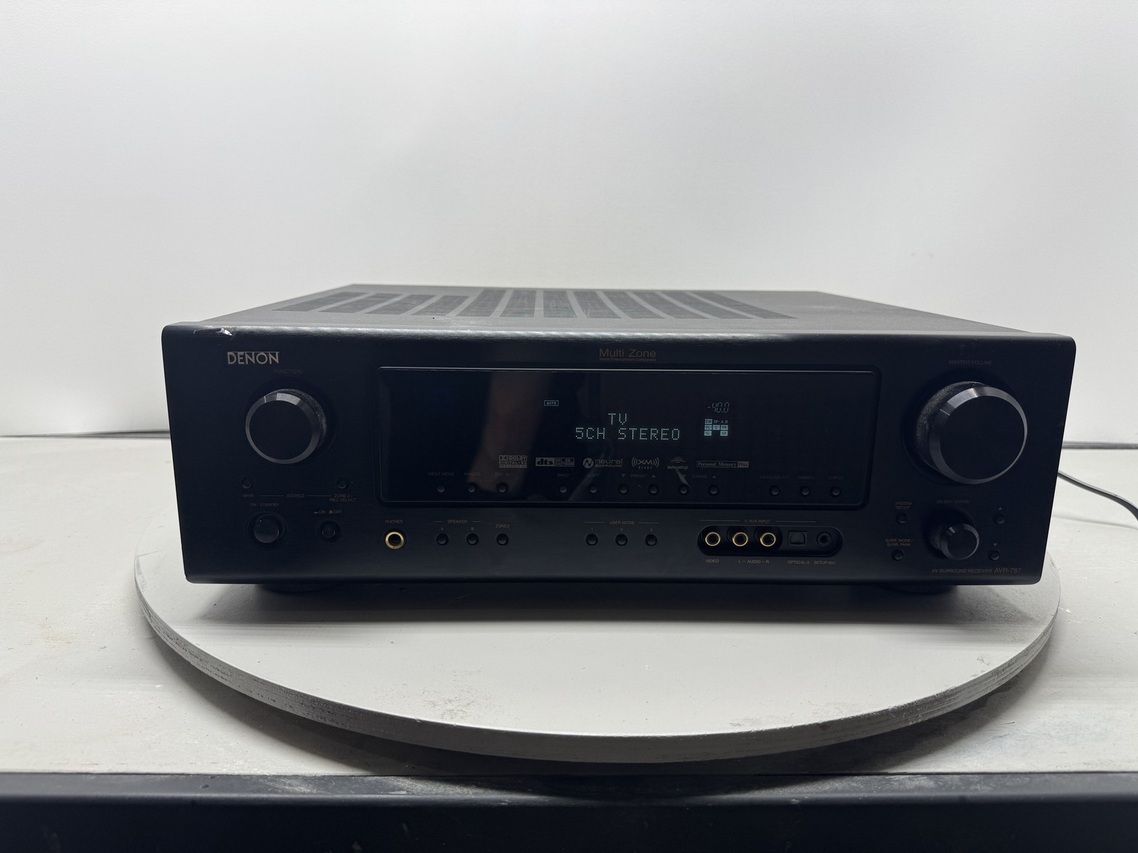 Denon AVR-797 Receiver HiFi Stereo Vintage 5.1 Channel Home Audio AM/FM AV