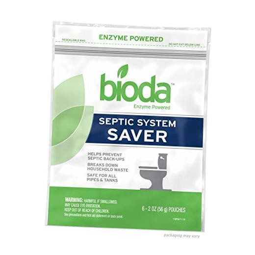 Septic System Saver, Professional Strength, 6-Pack, 6-Month Supply | 6 Packs