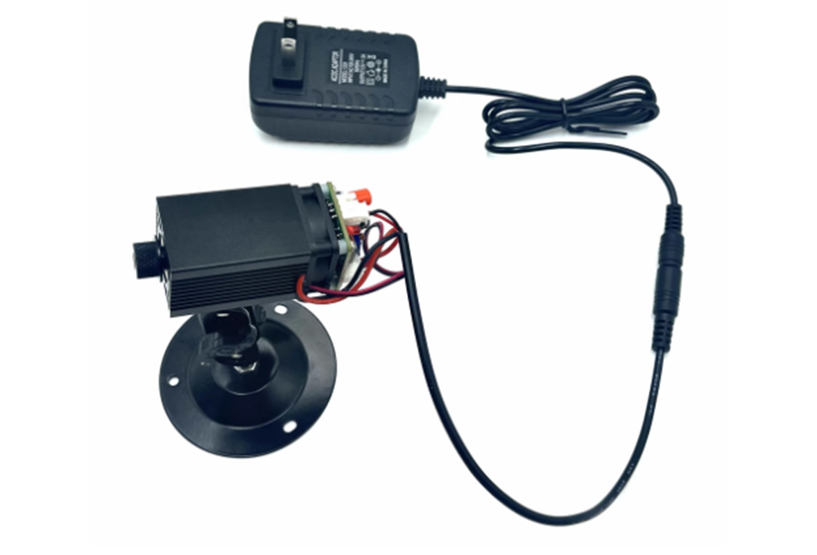 Adjustable Green Light 520nm 1W Laser Module Warning Light