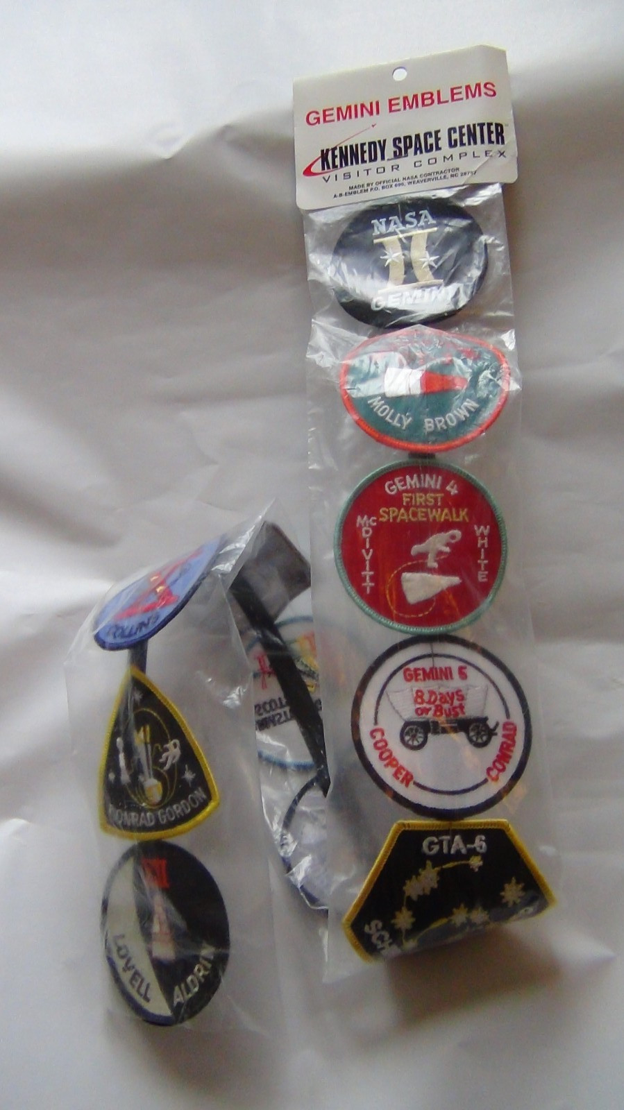 Kennedy Space Center Shuttle Embroidered Patches 11 New Old Stock USA NASA