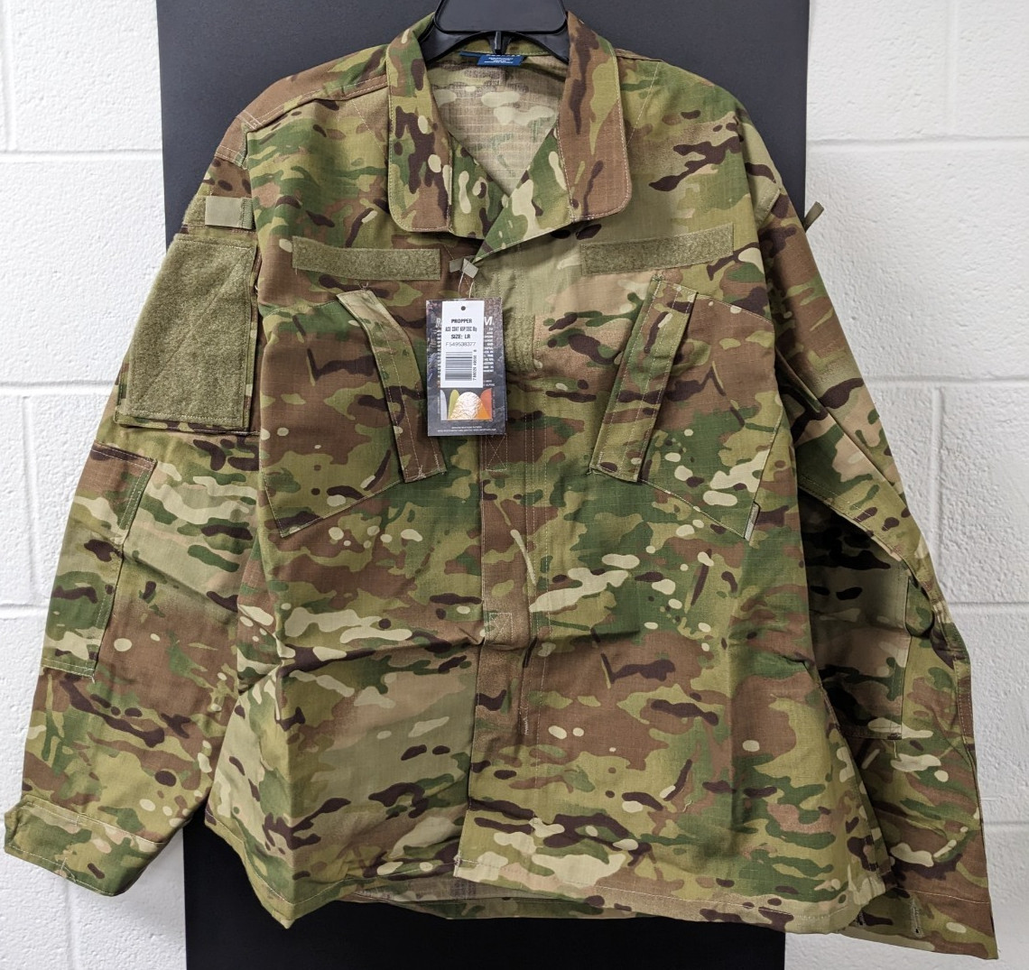 Propper ACU Men's Tactical Military Grade Coat Multicam Large Regular New