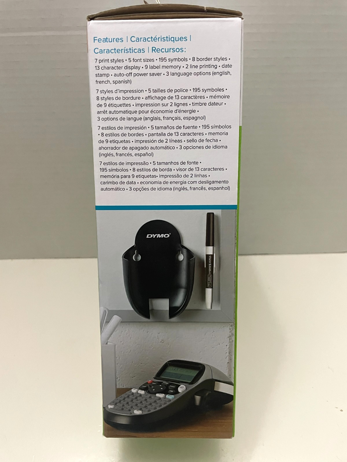 -Open Box- DYMO Portable Printer Handheld Label Maker Letratag 100H+