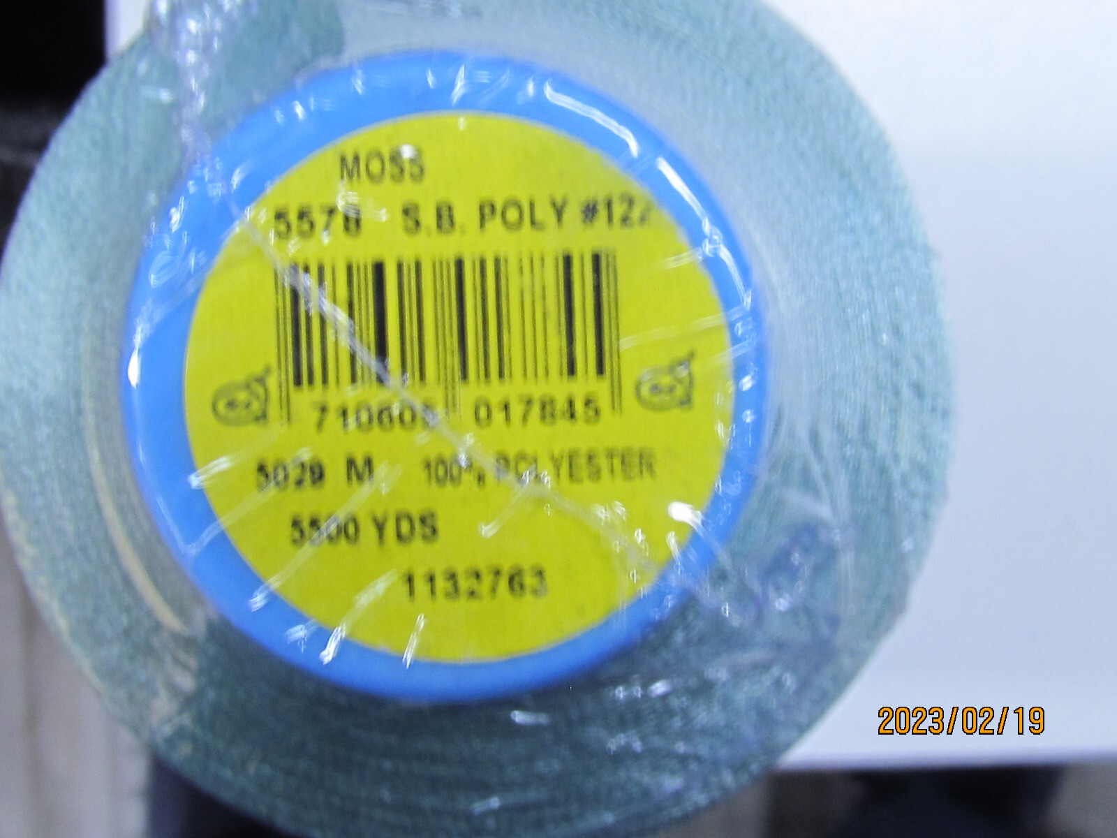 A&E Robison-Anton Embroidery Thread 122 SB POLY, 5500 yards   MOSS 5578