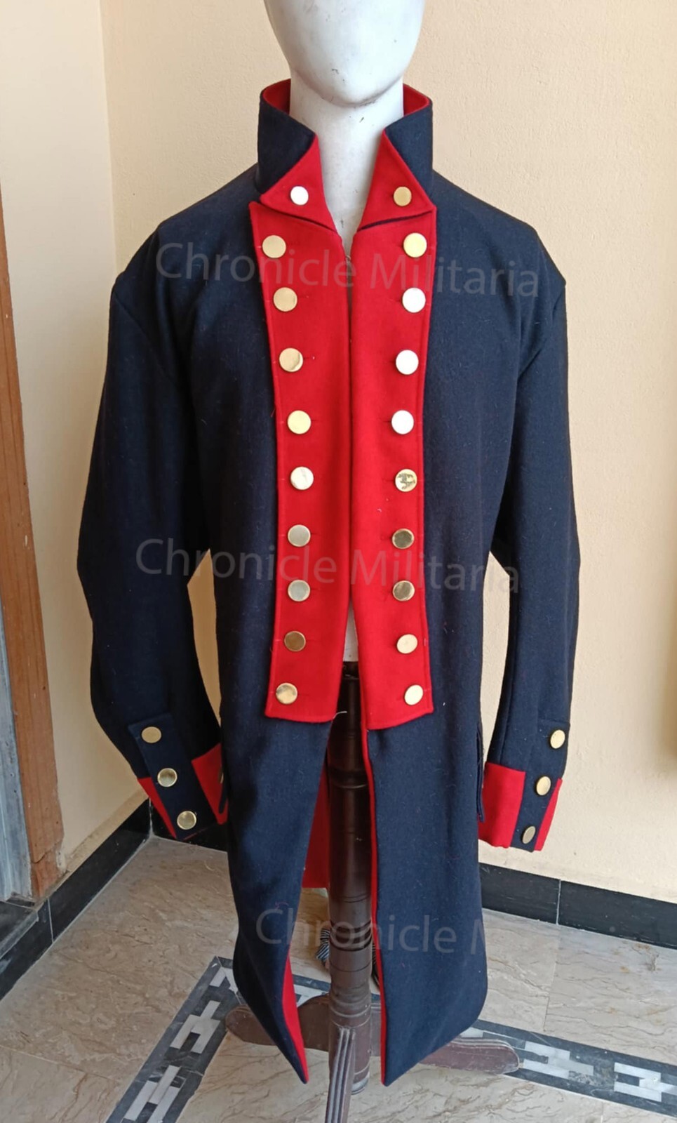 Revolutionary war Navy officer coat