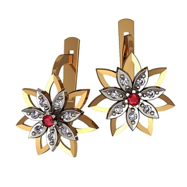 2 pairs Earring Wax patterns for lost wax casting Gold Jewelry/waxes_40429