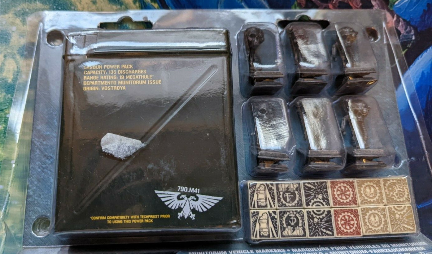 Warhammer 40k MUNITORUM VEHICLE MAKER ORIGINAL BOX #Judgeil