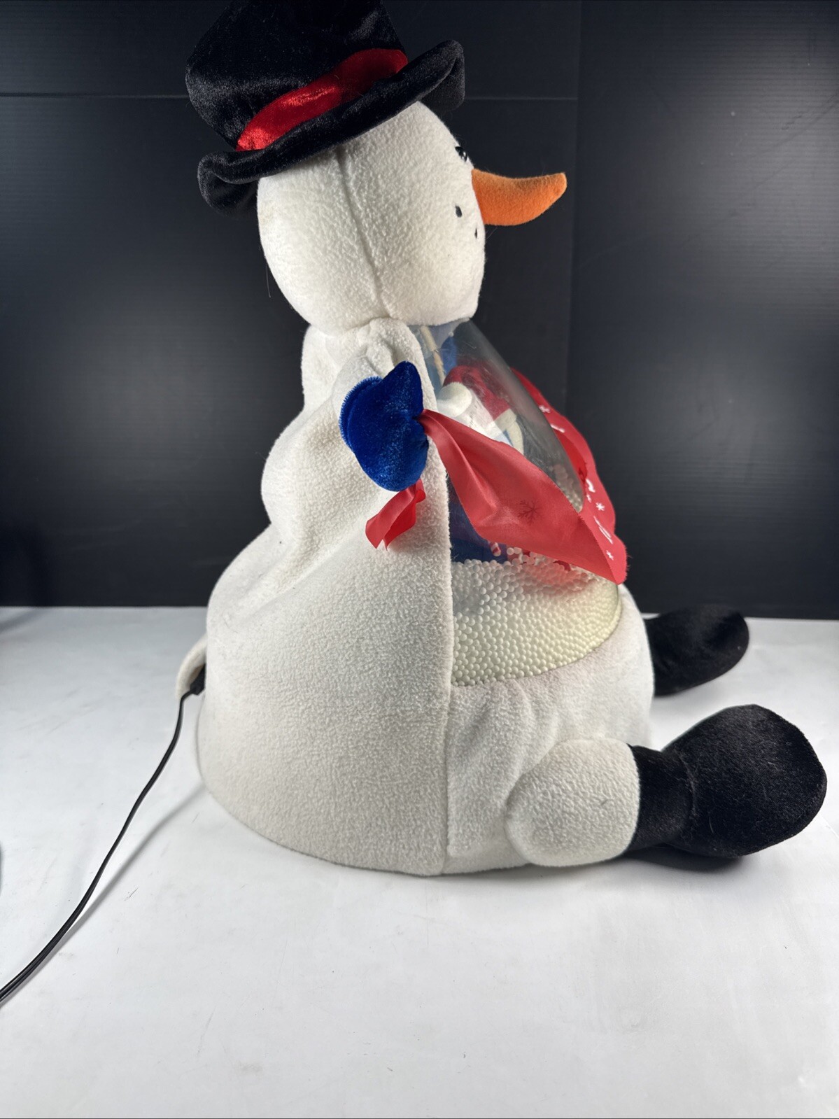 Gemmy Snow Globe Pals Snowman Tested READ☃️