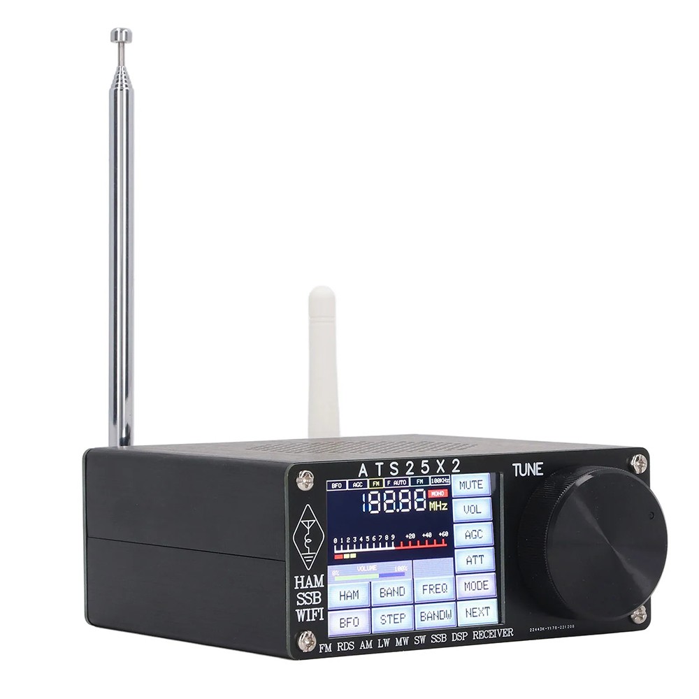ATS25X2 Radio Receiver Full Band Receiver with Spectrum Scanning