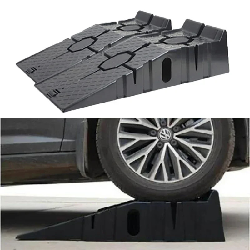2500kg Heavy Car Ramps 900 Mm Long Anti-Slip Repair Maintenance Jacket Lift Tool