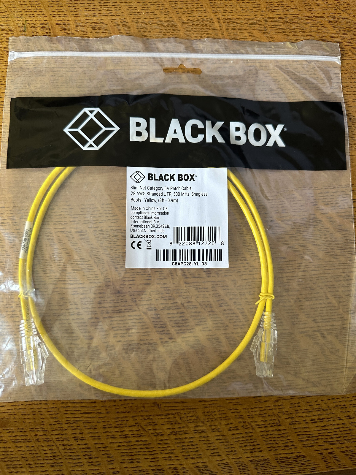 3Ft - 7Ft Yellow CAT6a Slim RJ45 Network LAN Ethernet Patch Cable