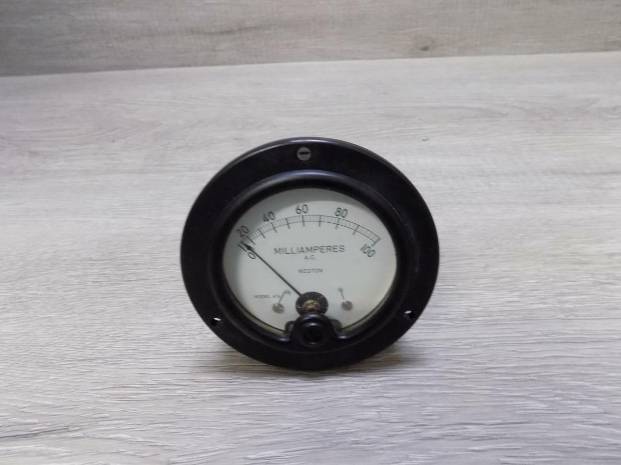 Weston 4302003 100 Milliamperes Gauge