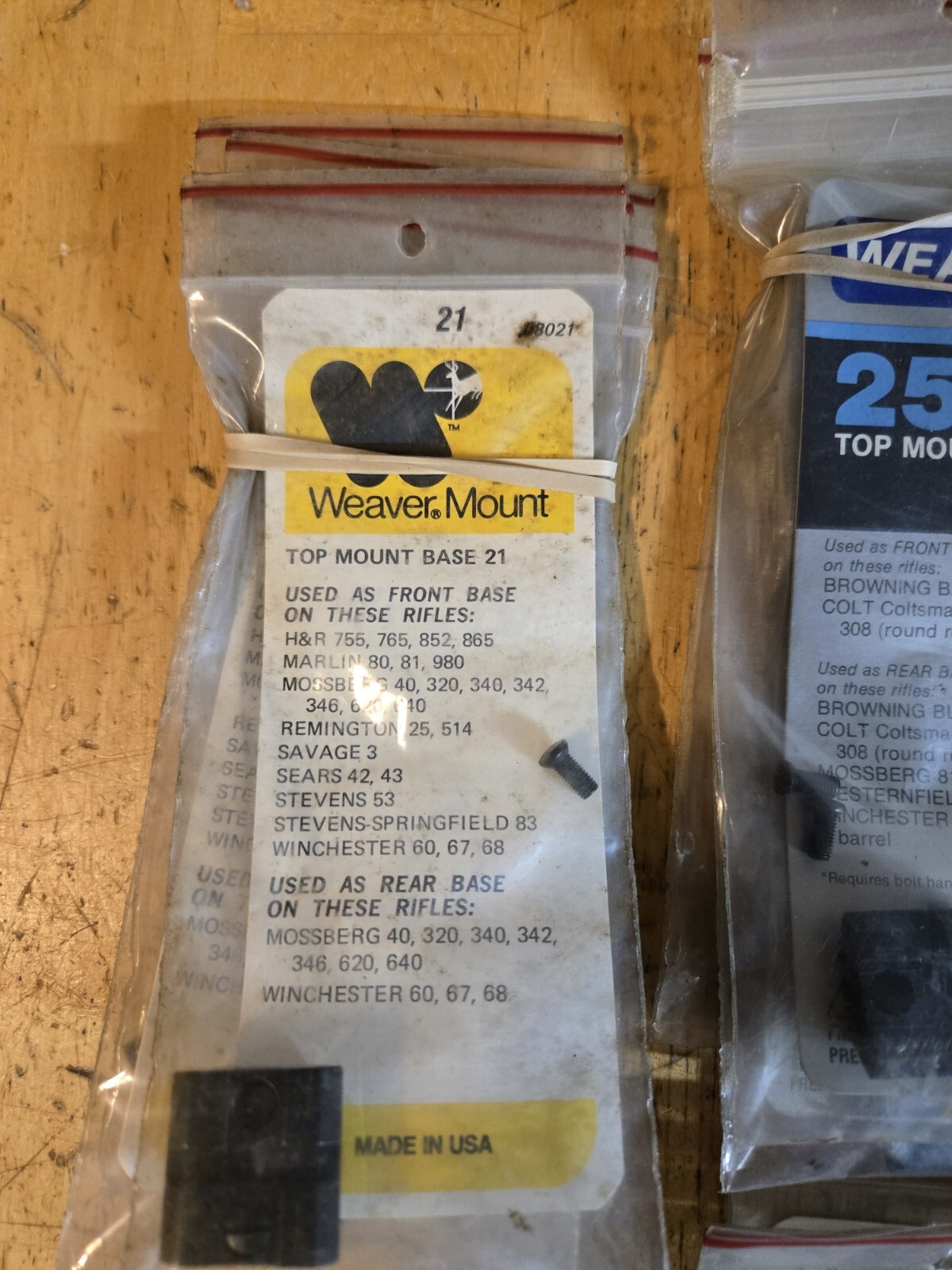 (1) weaver scope mount bases #12-46 (sold individually)