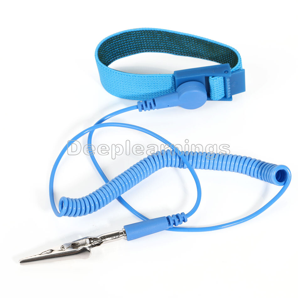 10PCS Brand Anti Static Wrist Strap Discharge Band Grounding Prevent Static