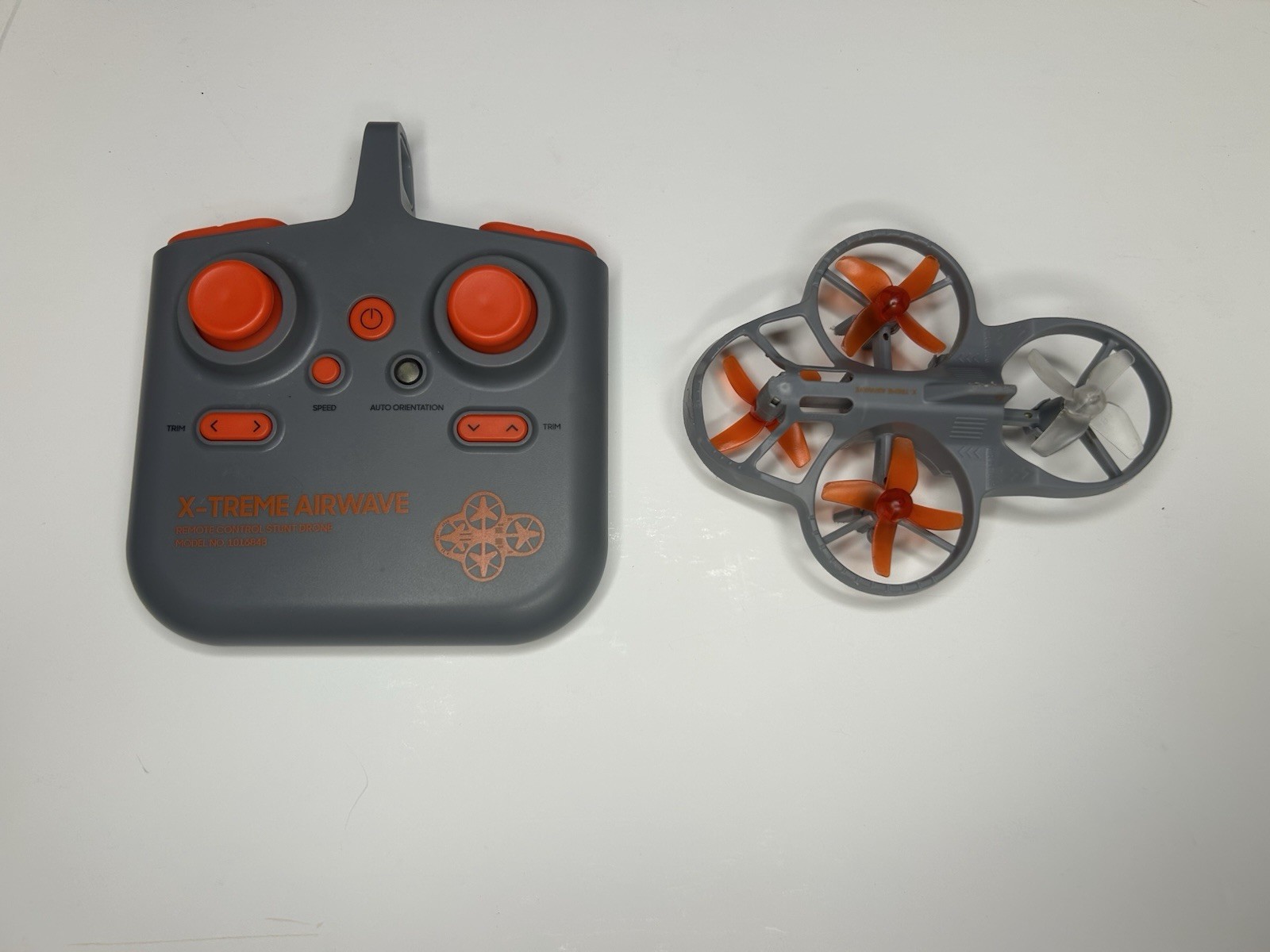 Drone Sharper Image® X-Treme Airwave Remote Control, Gray, 4.19 in x 3.44 in
