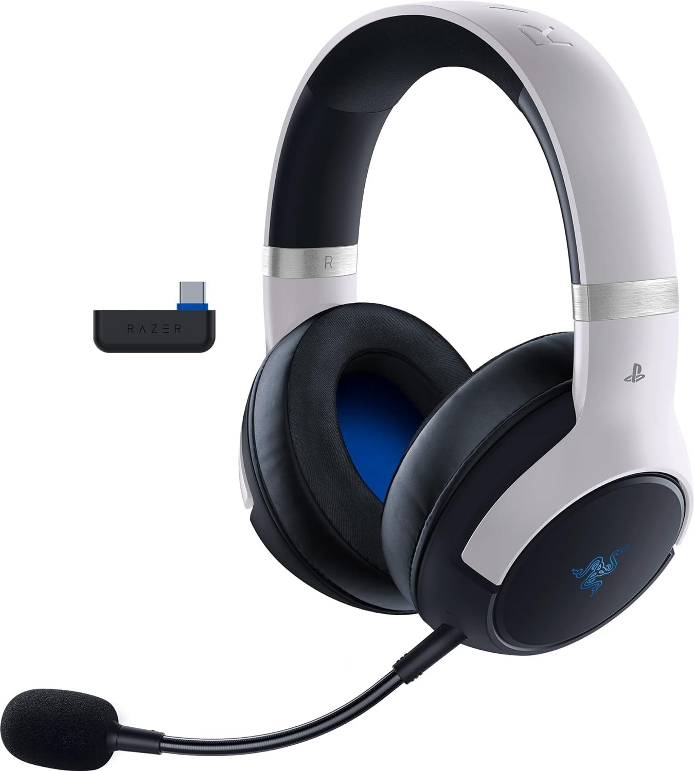 Razer Kaira Pro HyperSpeed Wireless Gaming Headset with Haptics for Ps5