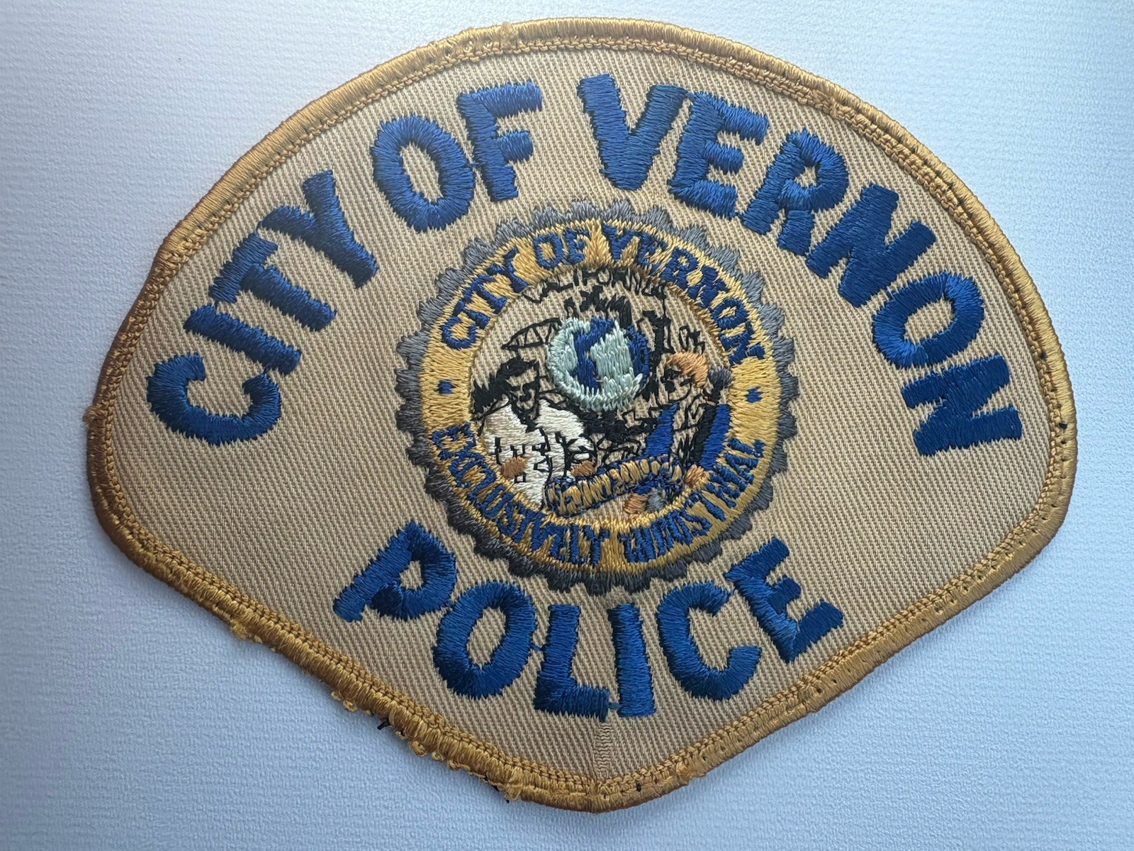 Vernon California Police Patch