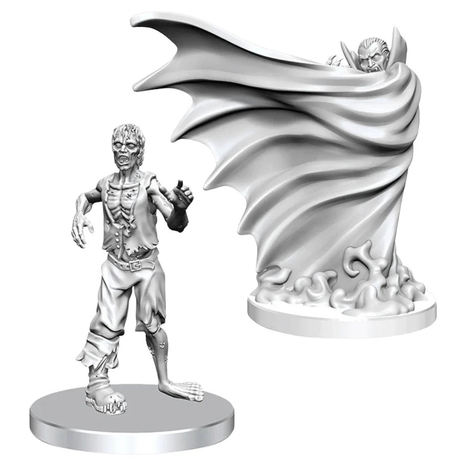 D&D Nolzur's Marvelous Miniatures Classic Vampire & Classic Zombie