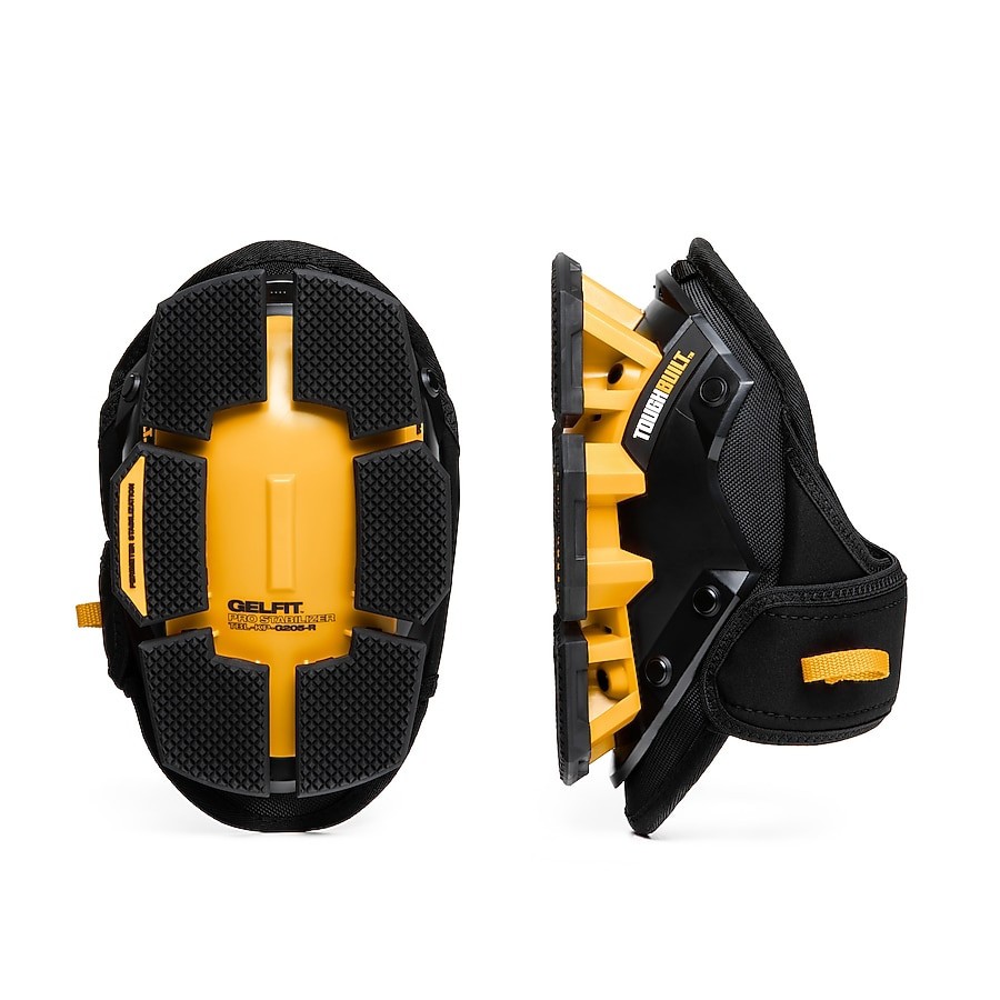 TOUGHBUILT TBL-KP-G205-R GelFit Pro Stabilizer Knee Pads Hard Shell Gel Foam