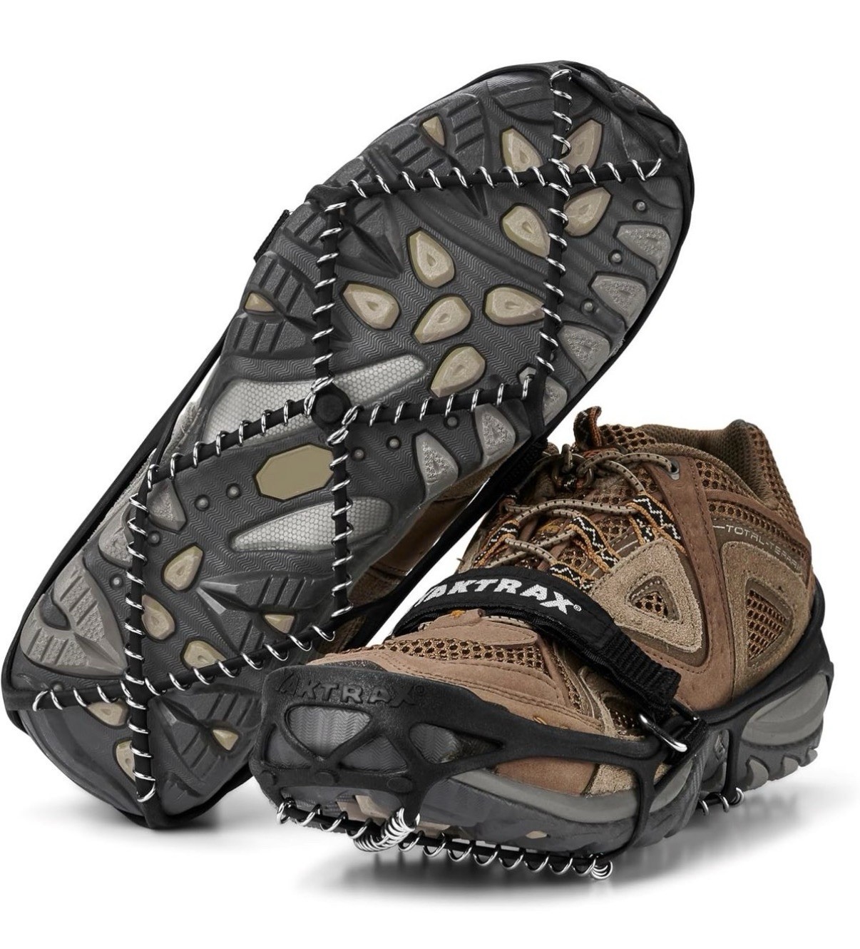 Yaktrax Winter Pro Traction Coil Gripper Shoe Cleat for Walking Size Small