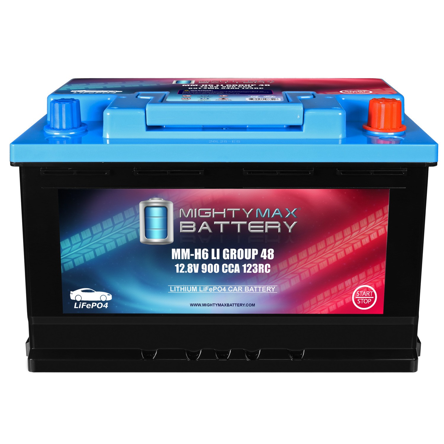 Mighty Max MM-H6LI Group48 12.8V Lithium Replaces Audi A1 (Non-US/Canada) 11-18