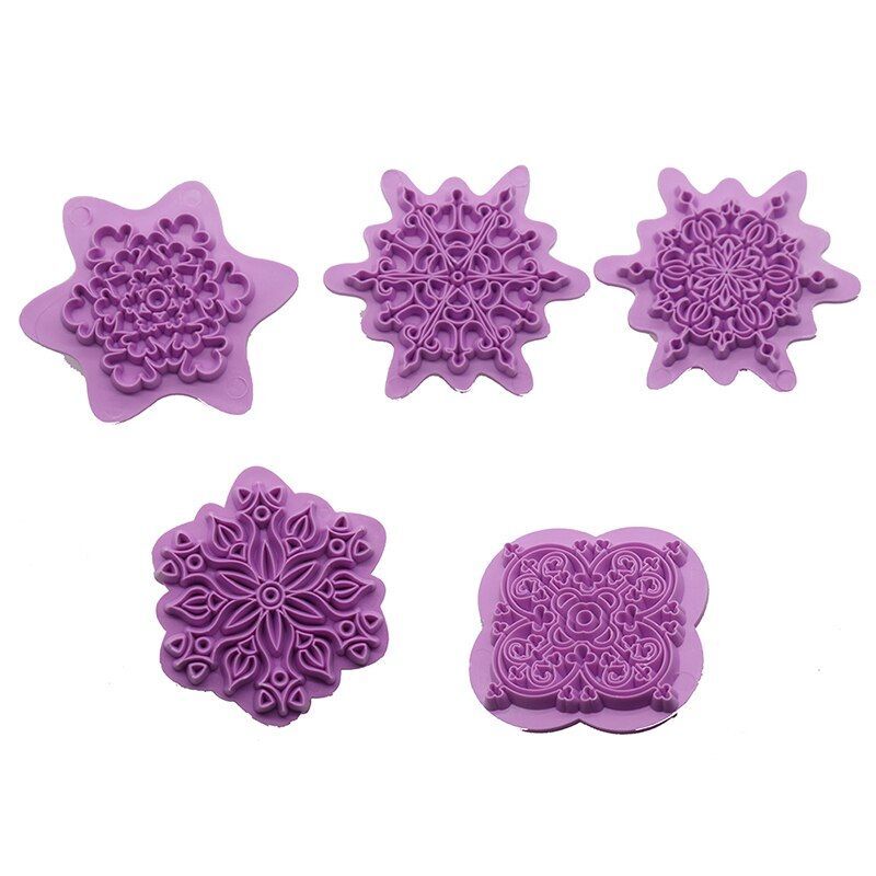 Mandala Dotting Tools Embossing Stamp Pottery Sculpting DIY Decorating Supplies