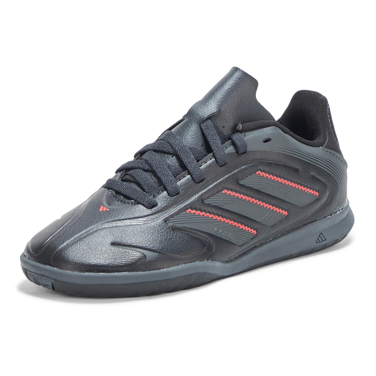 adidas Unisex-Child Copa Pure 3 Club Indoor 2 Big Kid Black/Carbon/Lucid Red