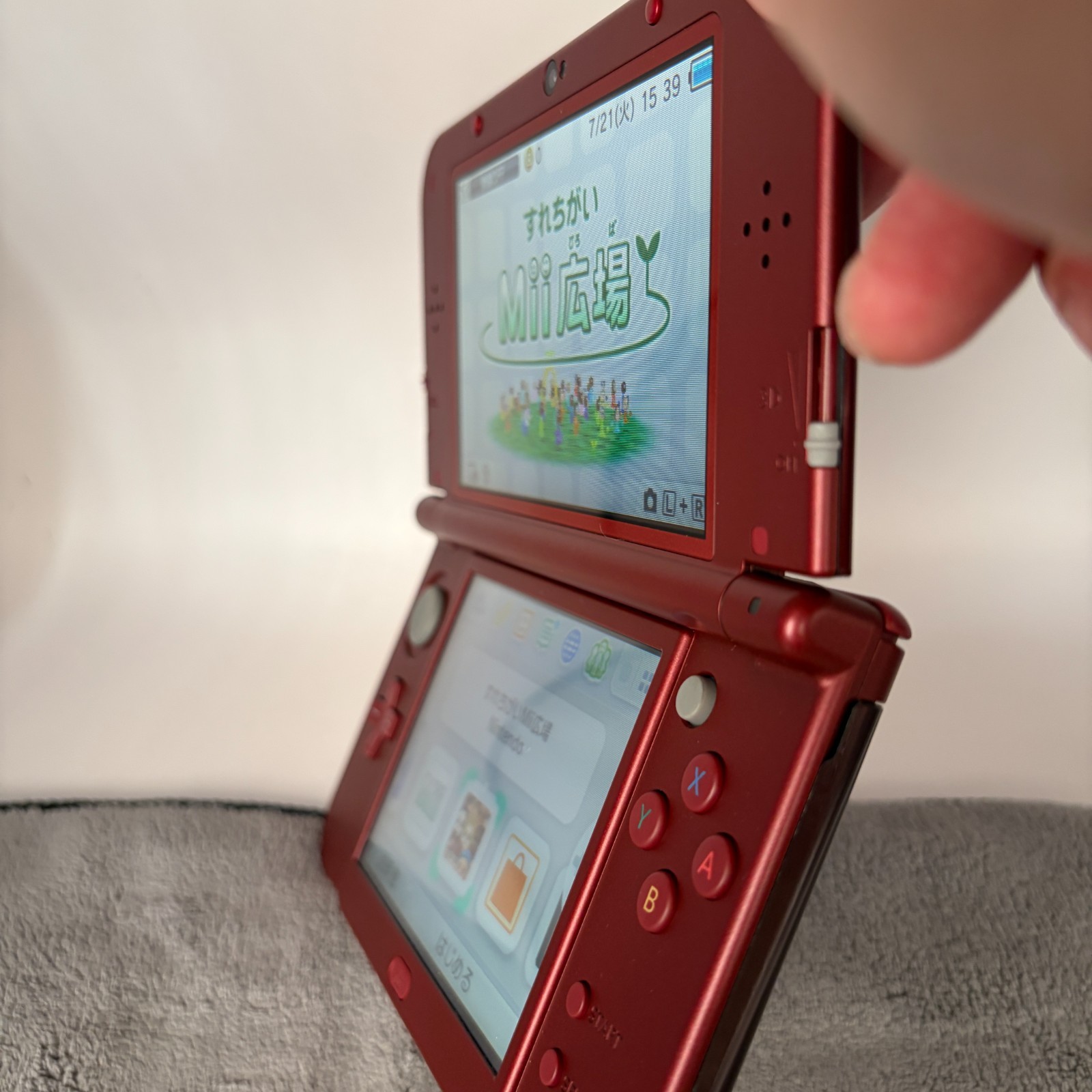 【Excellent5】【Dual IPS】NEW Nintendo 3DS LL XL Console-metallic Red From Japan