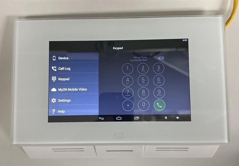 2N Indoor Touch (White) Model# 91378365WH - 7" Color Touchscreen