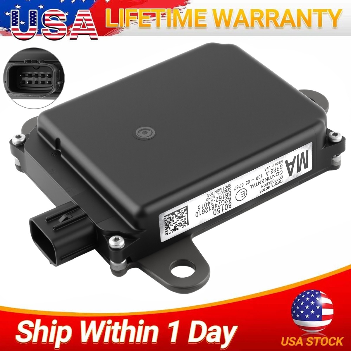 OEM Blind Spot Monitor System Sensor 8816204015 For Toyota Tacoma L/R 2016--2021