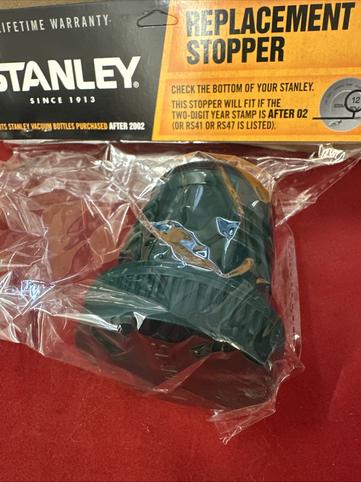 Stanley Replacement Stopper, for vacuum bottles purchased after 2002