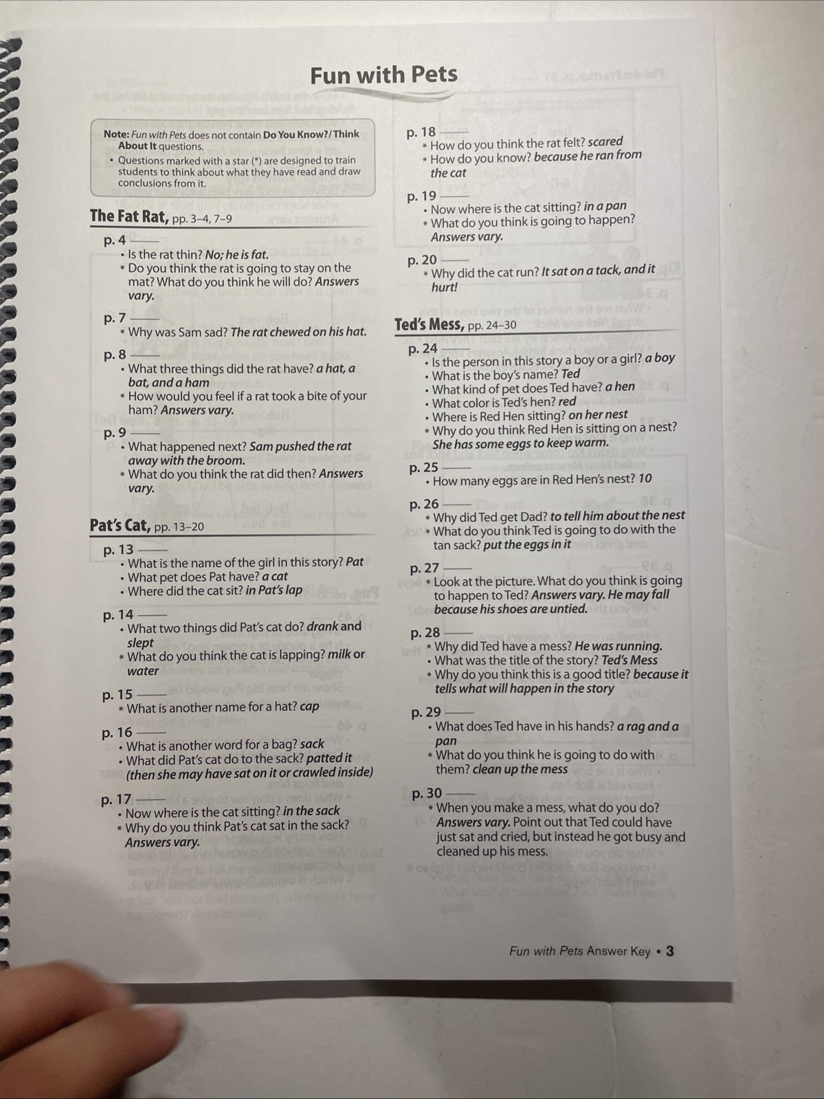 📚ABEKA 1st Grade READING 1 Answer Key