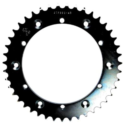 Sprockets R853.43 43T Steel Rear Sprocket black, 43 Tooth