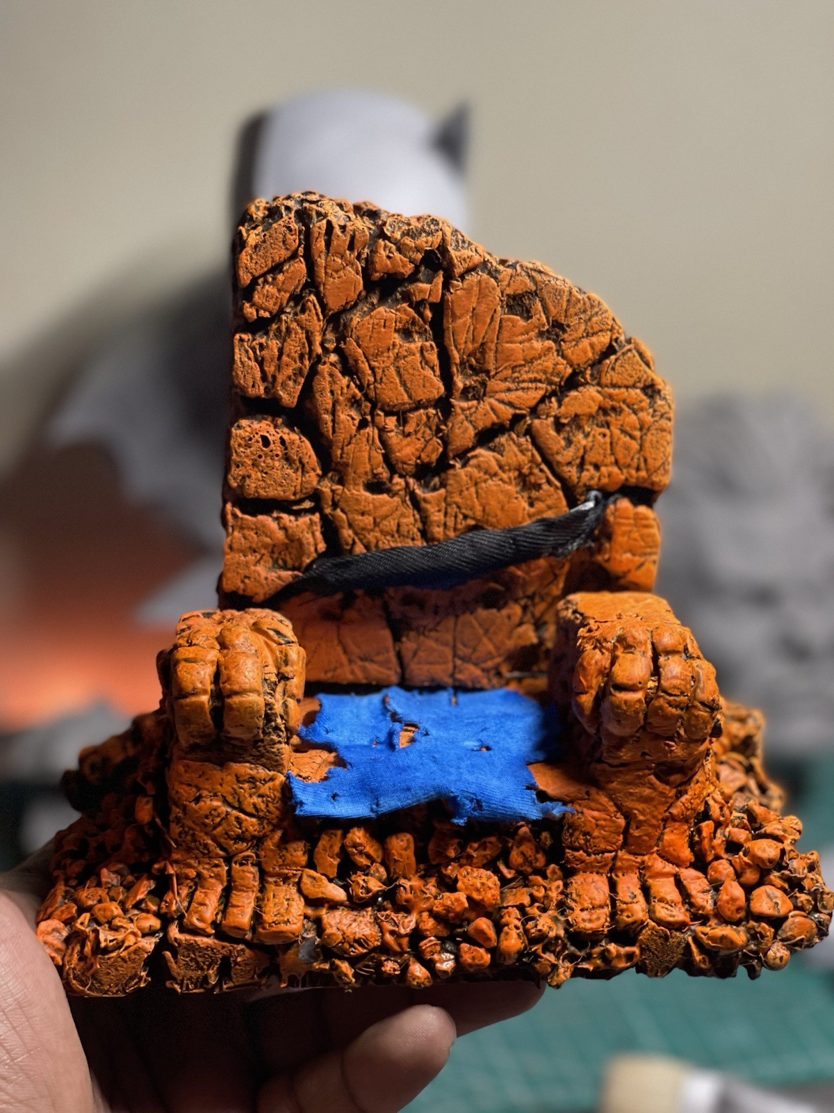 Fantastic Four The Thing Painted throne ￼