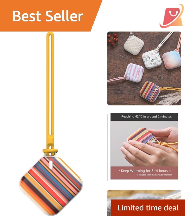 Rechargeable Hand Warmer Aluminum Small Portable Double-Sided Fast Warming