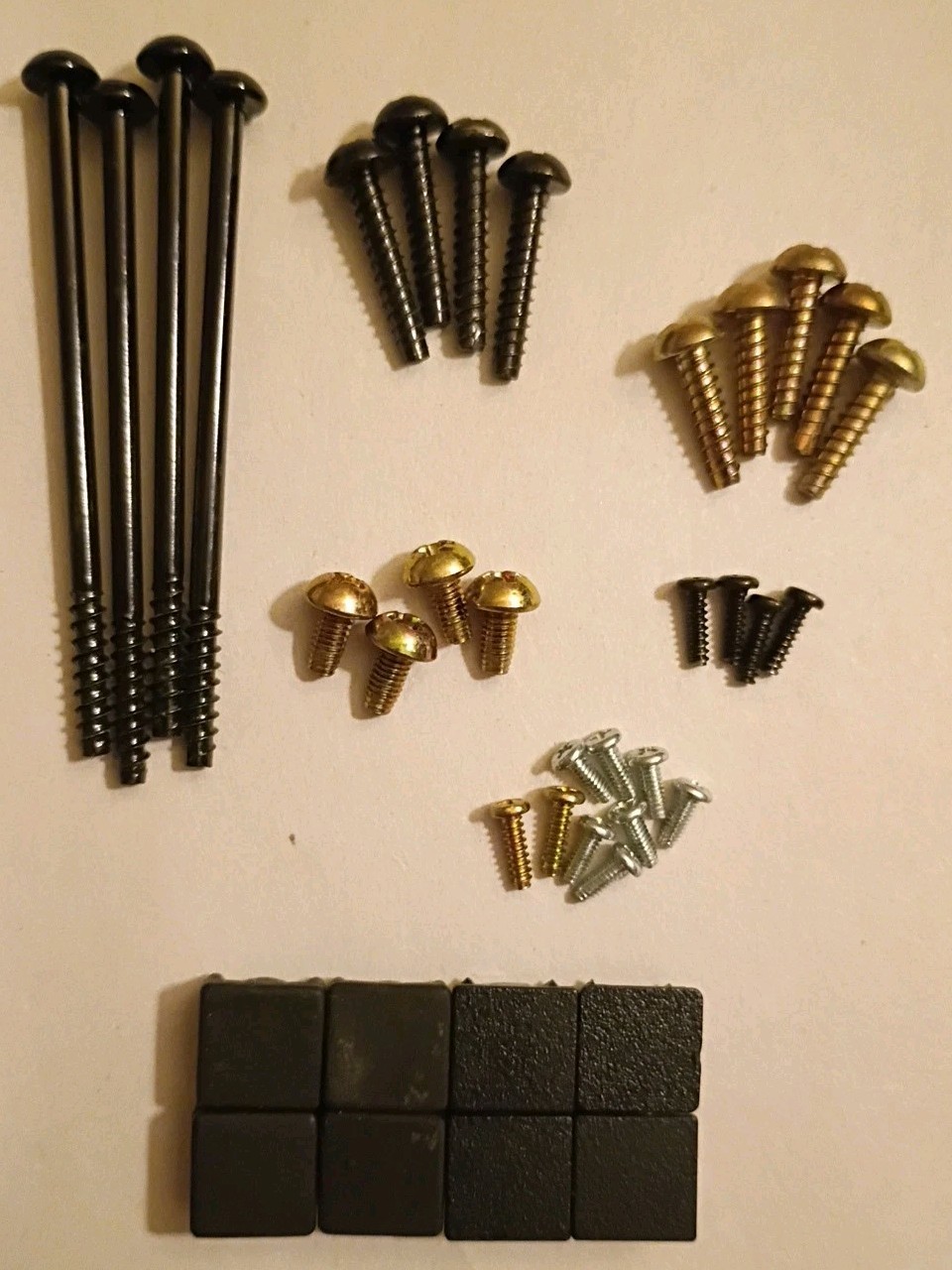 OEM Sony PlayStation 2 "Fat" Hardware Replacement Screw Set 39001 30001R 35001
