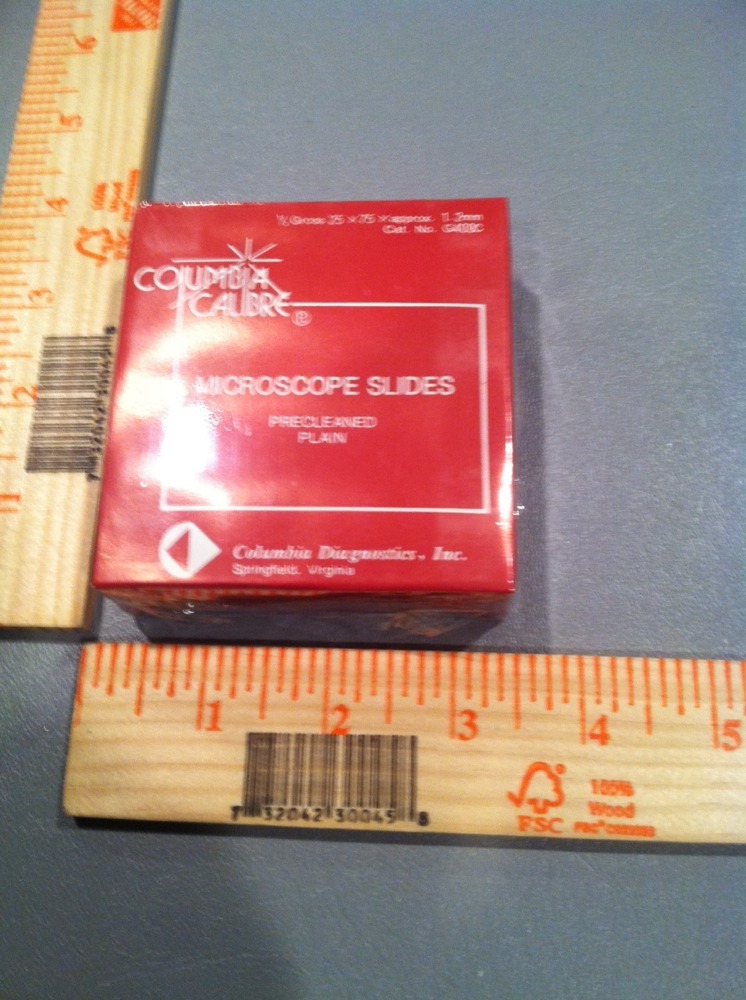 Vintage Microscope Slides
