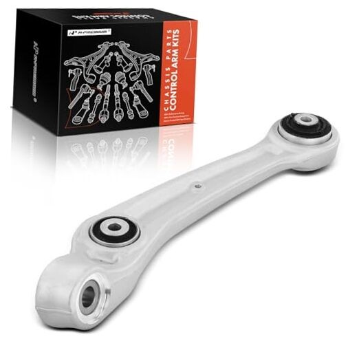 Front Left Forward Lower Control Arm, with Bushing, Compatible with Audi A8