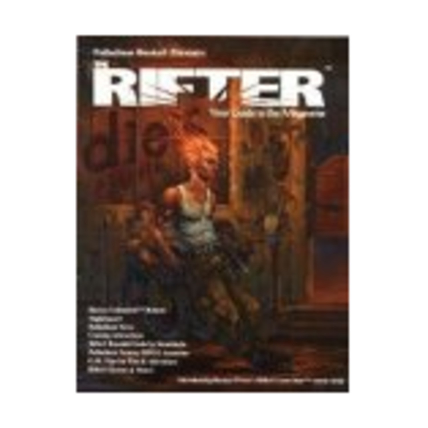 Palladium The Rifter  #6 "Heroes Unlimited Robots, Nightbane, Rifts Russia VG+