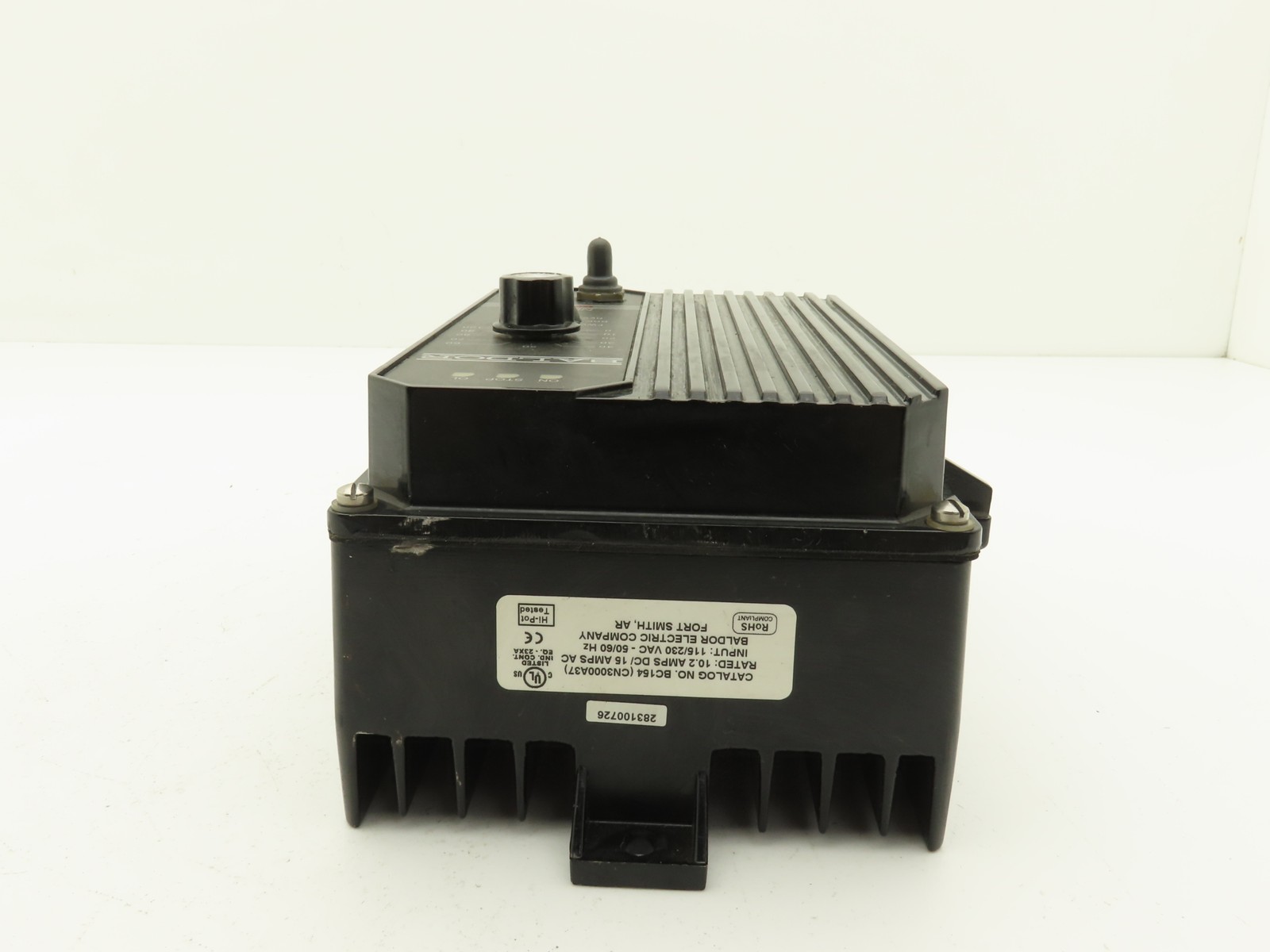 Baldor BC154 DC Motor Control 90-180VDC 1-2Hp 115/230V Input