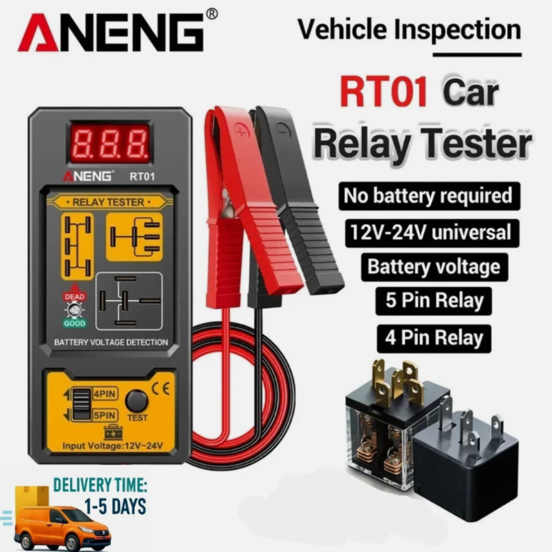 ANENG Universal Car Relay Tester Voltage Tester RT01 11-25V ar Battery