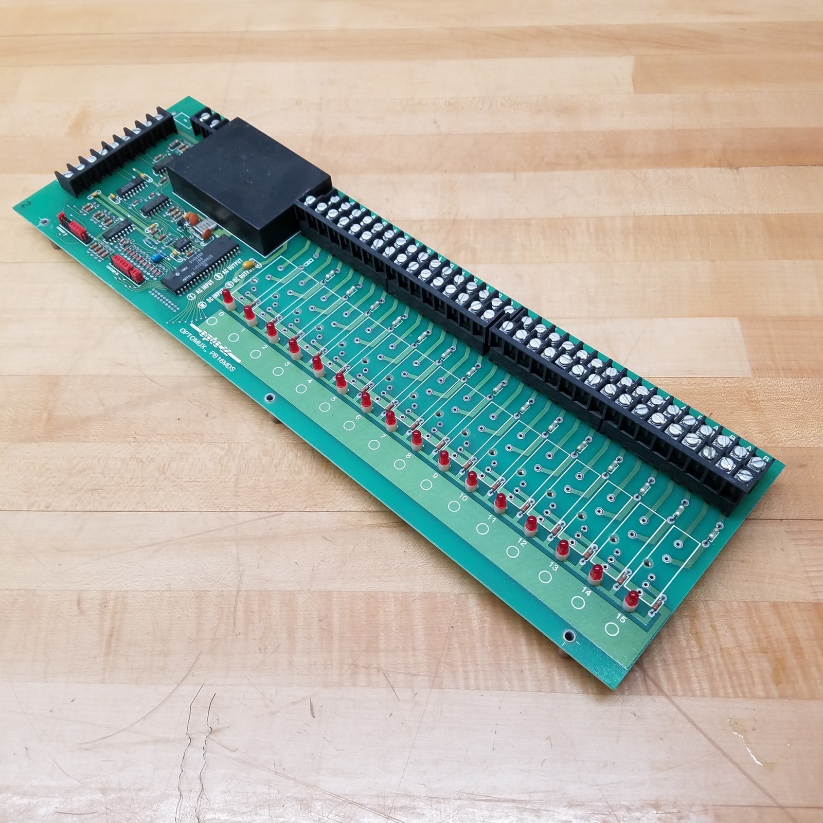Opto 22 PB16MDS Circuit Board, 001710A - USED