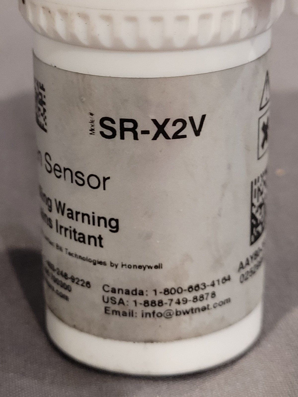 BW Technologies By Honeywell Oxygen (O2) Sensor NEW