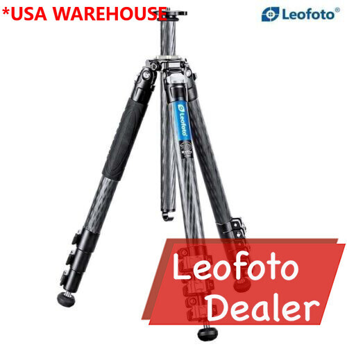 Leofoto Video Tripod CARBON FIBER LV-284C 4 Section with Center Column
