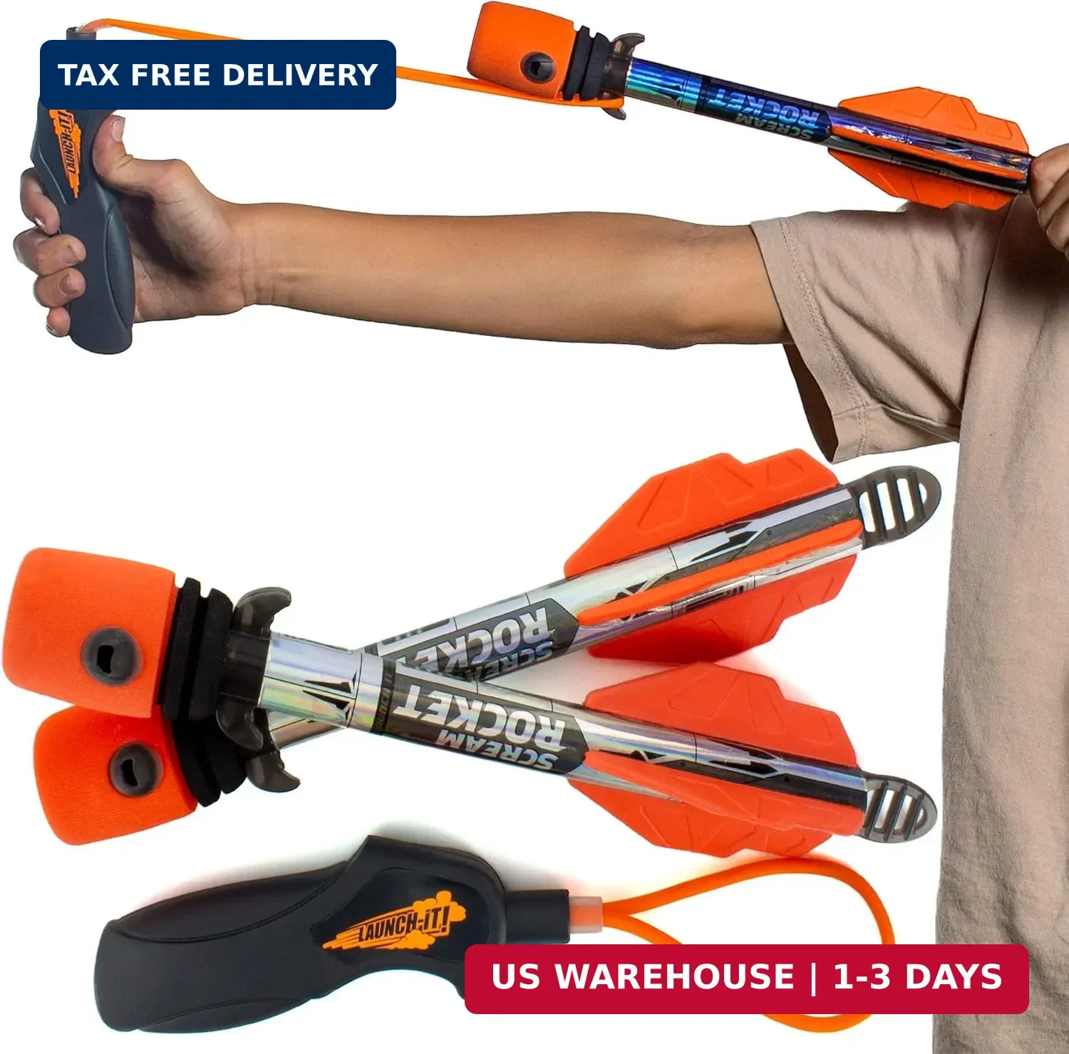 Toy Rocket Launcher for Kids: Best Easter Gifts for Boys & Girls All Ages 8 & Up