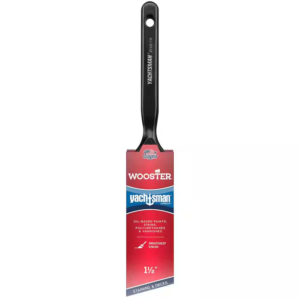 1-1/2 In. Yachtsman Synthetic White China Angle Sash Brush