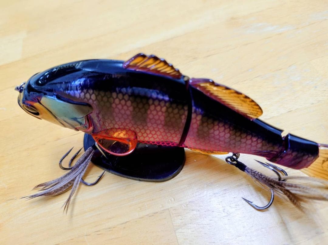 JACKALL Gantalel Scaled Hollow Spark Gill No Box big baits Scratched