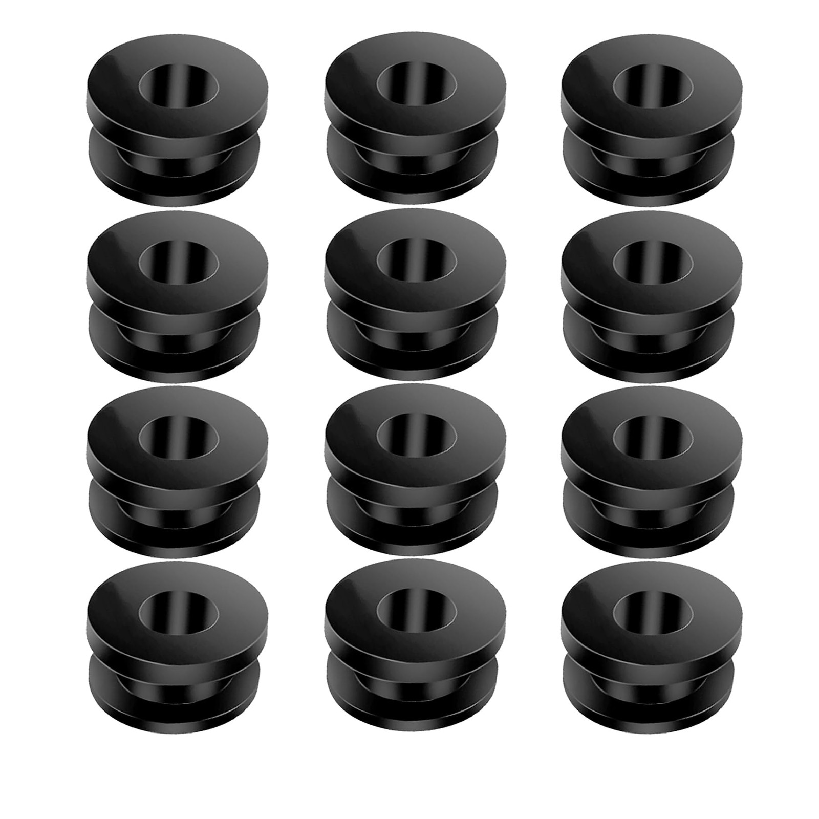 Rubber Grommets Kit Rubber Polishing Pad Fits for Automotive Motorcycle Body ...