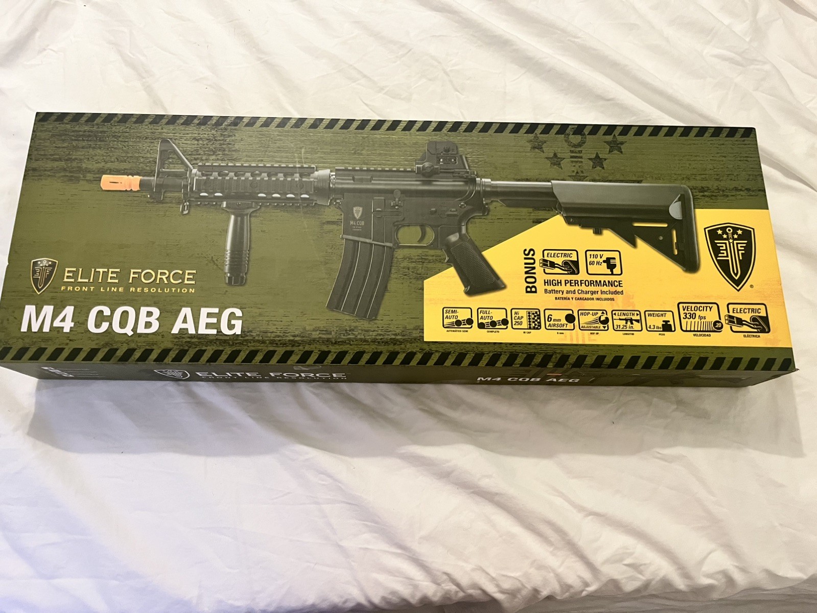 Elite Force M4 CQB AEG Airsoft Rifle – Fully Working