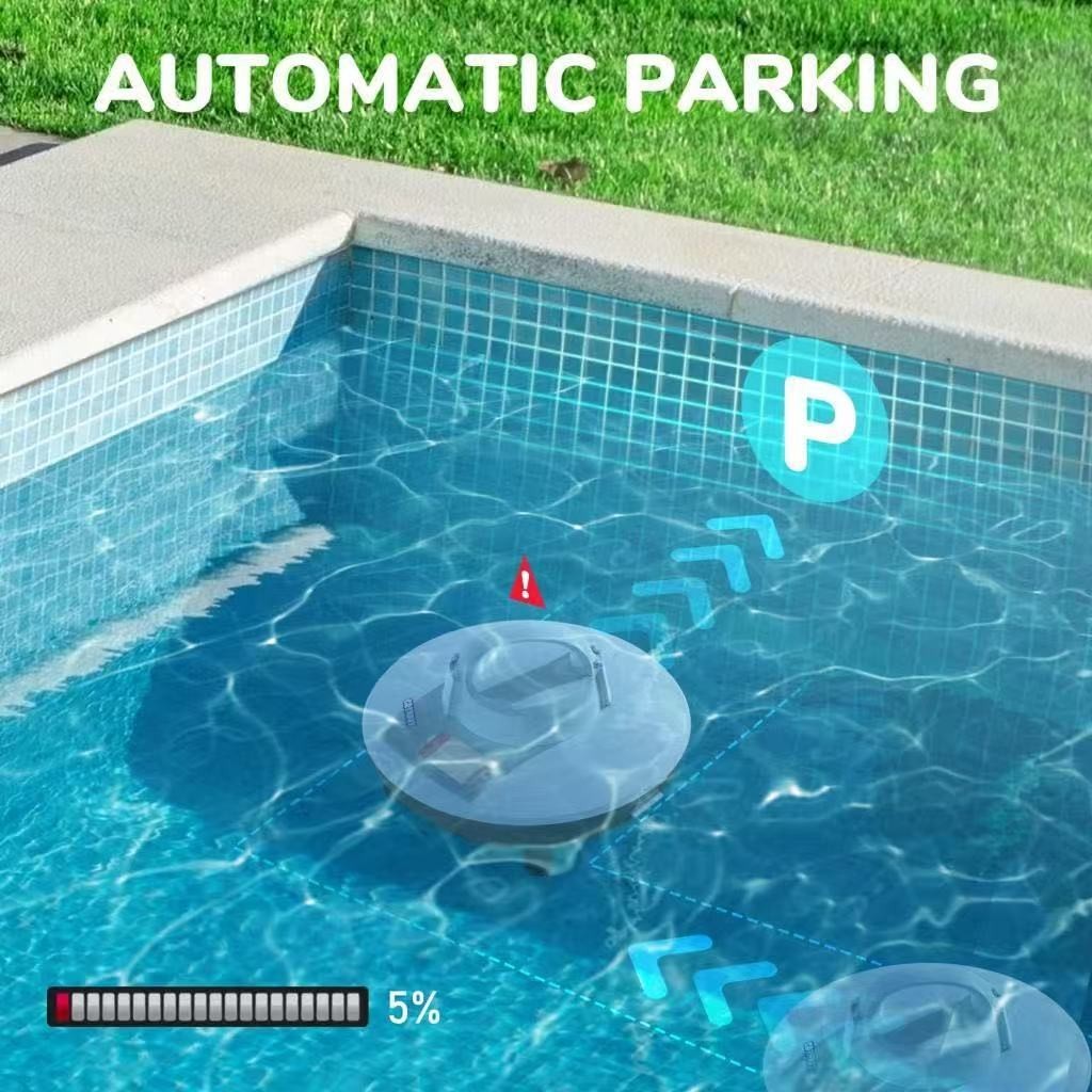 Seauto Cordless Pool Cleaner Robot –Automatic Pool Vacuum For Inground Pools