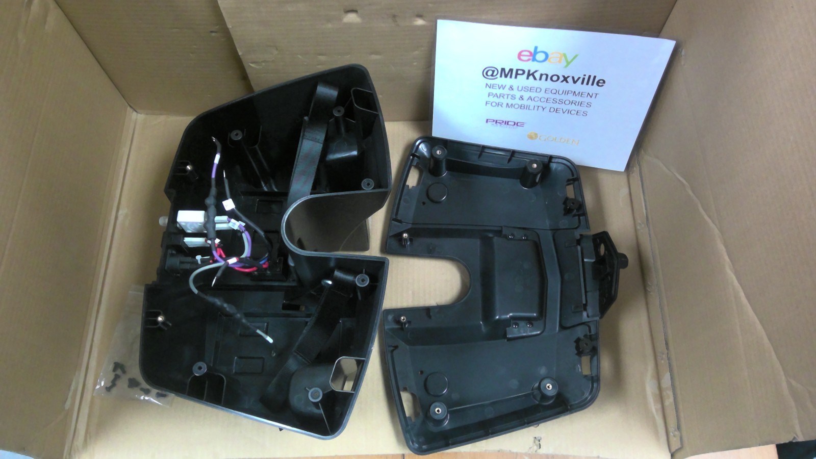 Pride Go Chair battery box